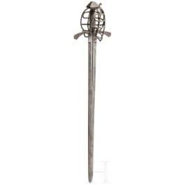 A Styrian basket-hilted sword, circa 1580