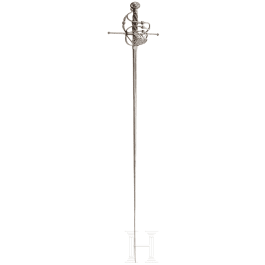 A rapier, historicism in the style of the 17th century