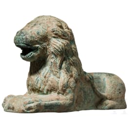 A bronze lion, 15th century