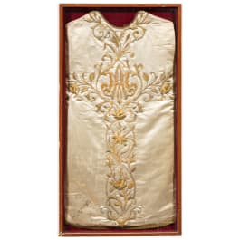 A liturgical vestment, 18th/19th century