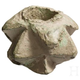A mace head, 13th/14th century