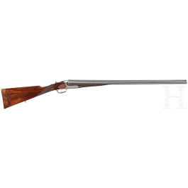A side-by-side shotgun by Thomas Bland & Sons, England