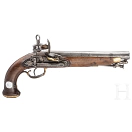 A flintlock pistol for cadets, first Model 1814, "PISTOLA “1er. MODELO”, DE CADETES DEL REY"