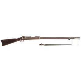 A model 1884 Springfield infantry rifle