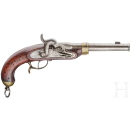 An M 1850 cavalry pistol, Indian collector's replica.