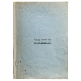 Originale prov. Anleitung zur Pistole Parabellum Mod. 1910, Portugal