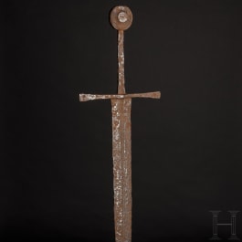 A German knightly sword, circa 1350