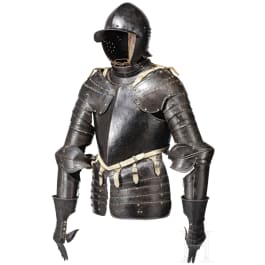 A South German half armour, late 16th century