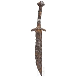 A Burgundian knightly dagger, circa 1400