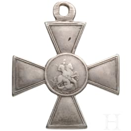 A silver St. George's Cross 4th class, 19th century
