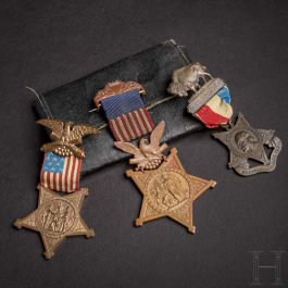 Sgt. John Karr – Congressional Medal of Honor als Mitglied der Ehrengarde für den verstorbenen Präsidenten Abraham Lincoln, April 1865