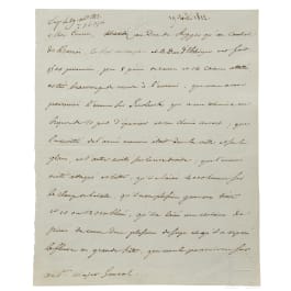 Napoleon I – a letter signed by his own hand, Smolensk, 19.8.1812