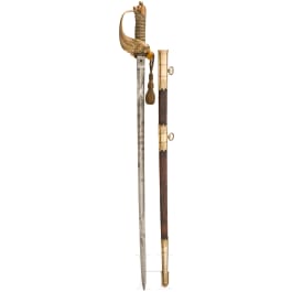 A sabre M 1891 for officers of the navy