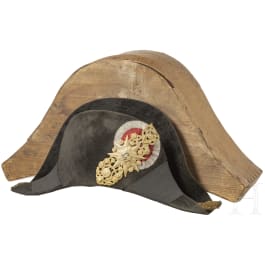A noble bicorne for navy officers under Grand Duke Leopold II (1824-59)