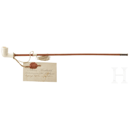Emperor Franz Joseph I of Austria – his personal meerschaum cigar holder, 1915