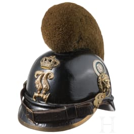 A helmet M 1868 for enlisted men of the infantry