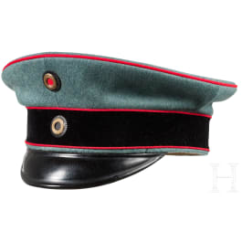 Kaiser Wilhelm II. – persönliche Schirmmütze zur Uniform der Garde-Maschinengewehr-Abteilungen