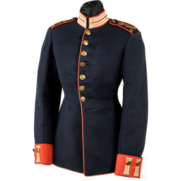 A tunic for a volunteer of the Royal Saxon Infantry, circa 1900
