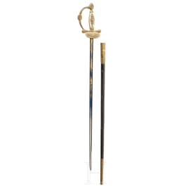 A small-sword for Royal Saxon officials, 2nd half of the 19th century