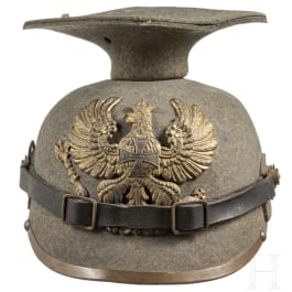 An "Ersatz-Tschapka" M 15 for enlisted men in a Landwehr Uhlan Regiment