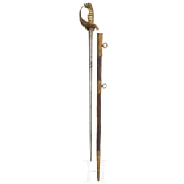Saber for officers of the Navy, worn before 1871