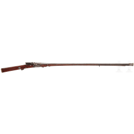 An Indian matchlock rifle, 18th century