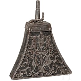 Musketier-Pulverflasche, Norditalien, um 1600