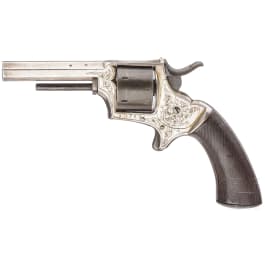 A rimfire revolver by E.M. Reilly & Co, circa 1880