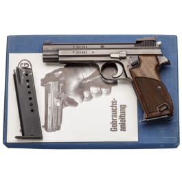 Sportpistole SIG P 210-6, im Karton
