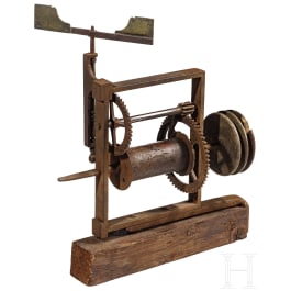 Bratspie&szlig;-Drehmechanik (Rotisserie), Italien, um 1800