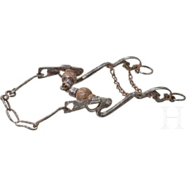 A French snaffle, late 17th century