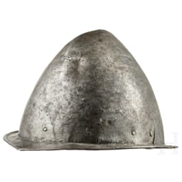 A German arquebusier's helmet, circa 1600