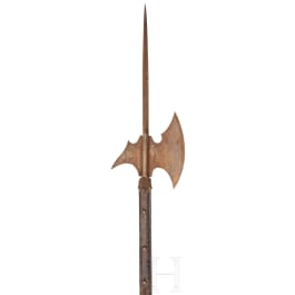 A halberd, collector's item in the style of the 16th century