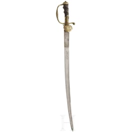 A German hunting sabre, circa 1730