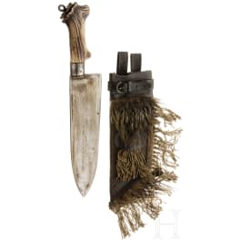 A German hunting knife, 19th century