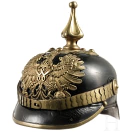 A helmet of the Prussian Gendarmerie, circa 1890