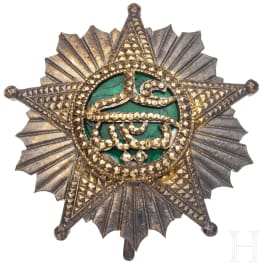 A breast star of the Order of the Comoros, 20th century