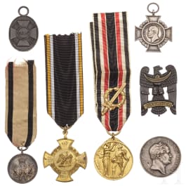 Seven awards, 19th/20th century