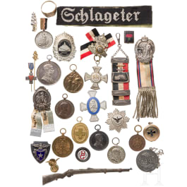 A group of badges German Empire and k&k Austria, varia