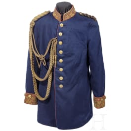 An embroidered tunic for Saxon generals, before 1910