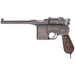A "Broomhandle" Mauser C96/16, Reichswehr double-date
