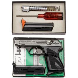 Heckler & Koch Mod. HK 4, MAS, Zoll West-Berlin, mit Wechsellauf, im Karton