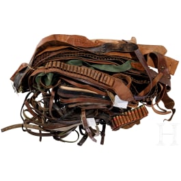 Large lot of belts, civilian and military, Germany, 20th century