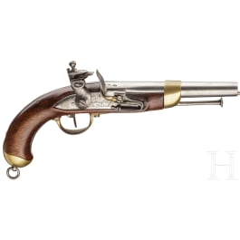 A French M 1816 cavalry pistol