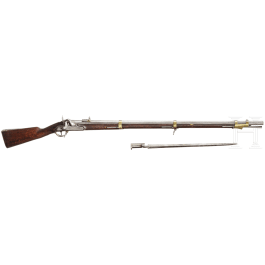 A Prussian rifled musket M 1809/55