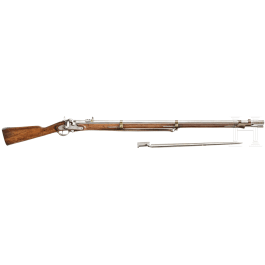 A Prussian infantry rifle M 1839/55 U/M