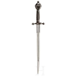 A Saxon left-hand dagger, circa 1600