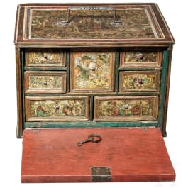 Renaissance-Kabinettkästchen mit Druckdekor, Nürnberg, um 1570/80