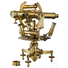 A theodolite by Troughton & Simms of London, 19th century