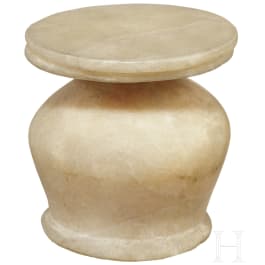 A small Egyptian alabastron, 15th century B.C.